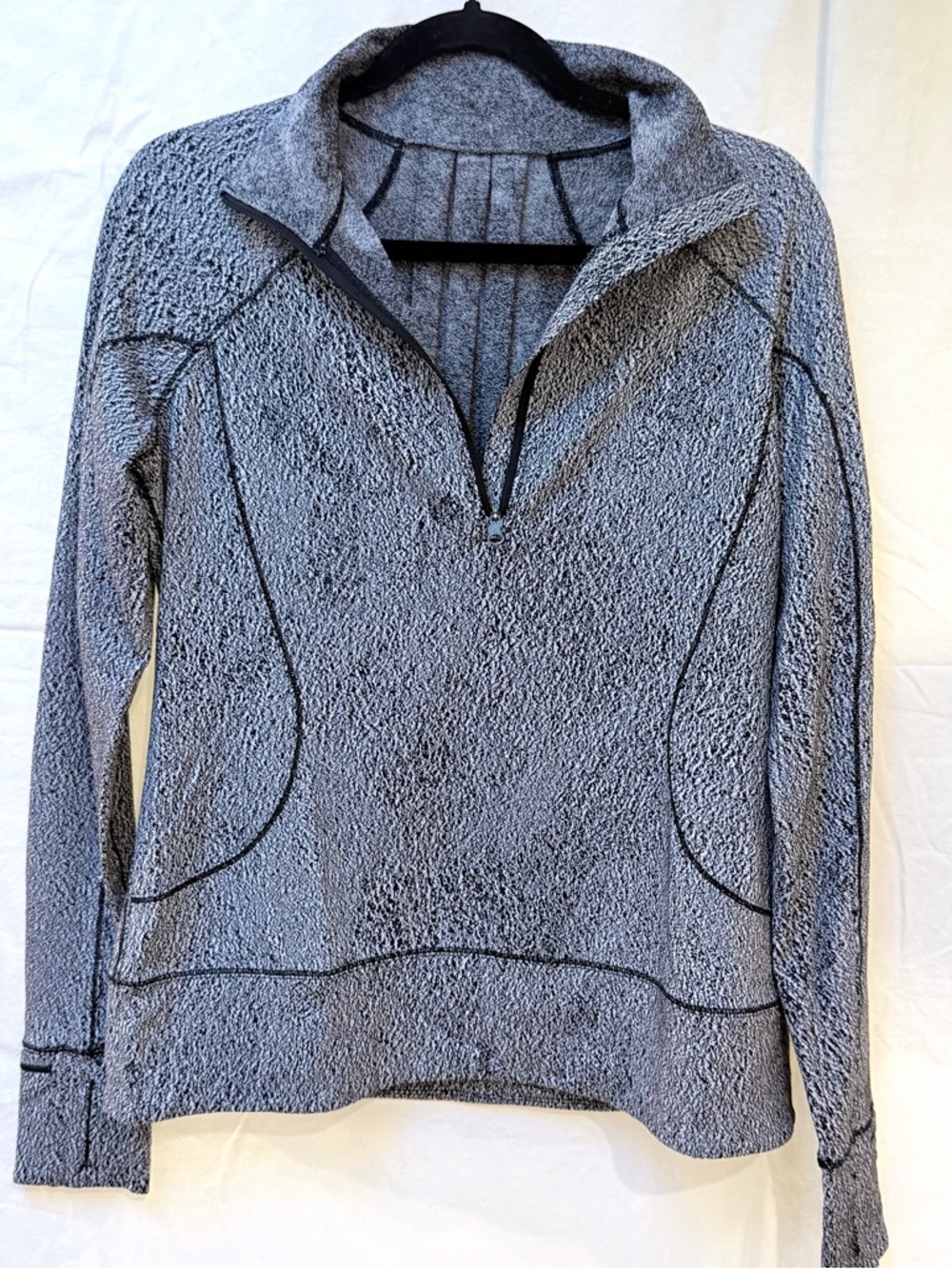 LULULEMON Half Zip Running Long Sleeves Pullover